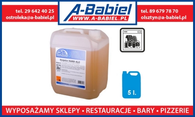 Płyn do zmywarek, myjący DOLPHIN HARD ALC 5L.