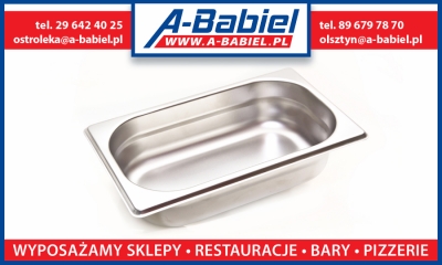 Pojemnik GN 1/3 stalowy ECO